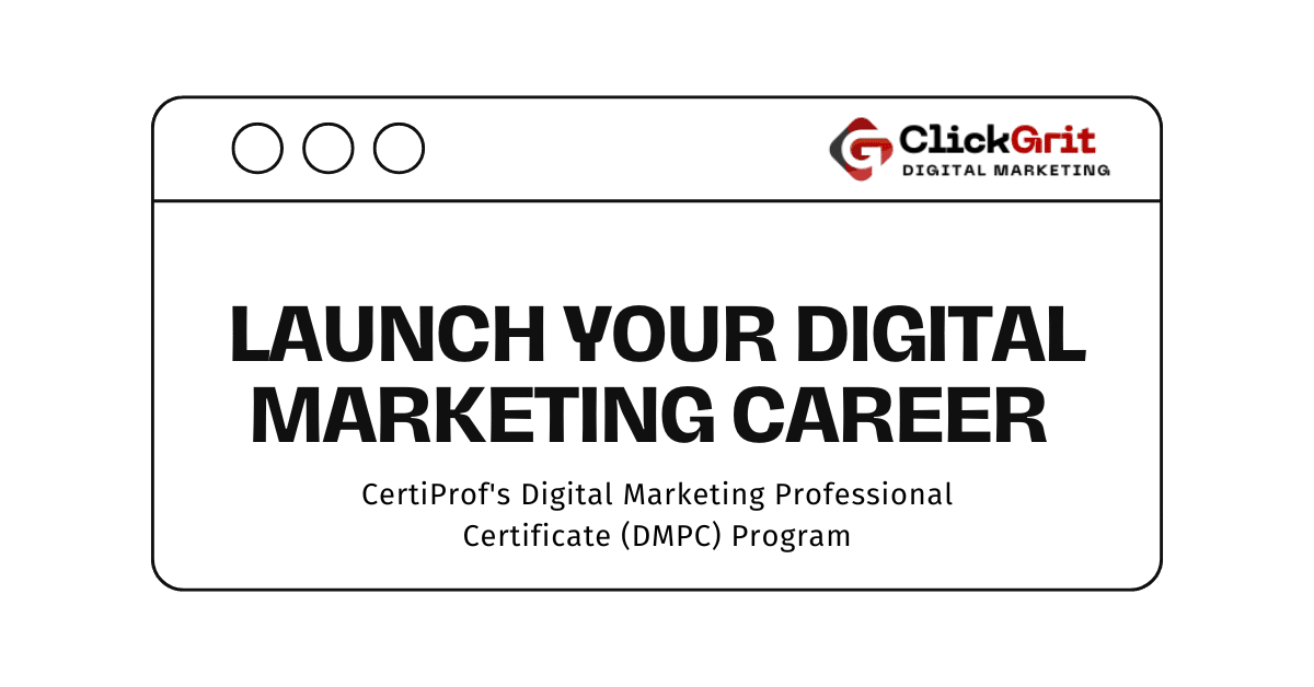 Launch Your Digital Marketing Career with a Certification